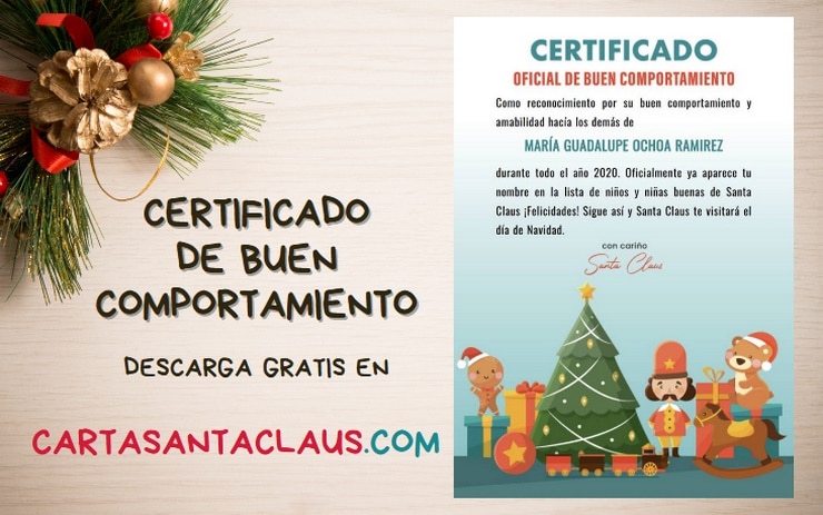 certificado buen comportamiento